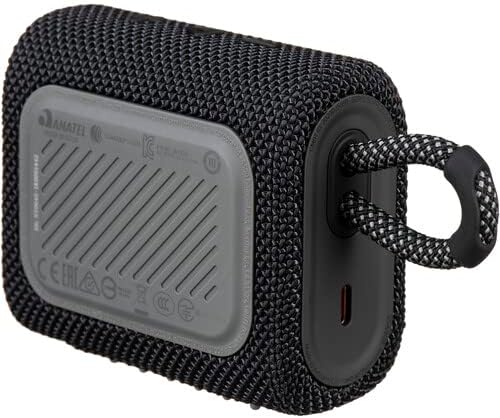 JBL Go 3 Portable Bluetooth Wireless Speaker, IP67 Waterproof and Dustproof Built-in Battery - Black