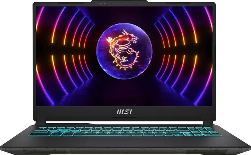 MSI Cyborg 15 A12VF 2023 Gaming Laptop 15.6" FHD IPS 144Hz 10-Core 12th Intel i7-12650H 16GB DDR5 512GB SSD NVIDIA GeForce RTX 4060 8GB GDDR6 Wi-Fi 6 Backlit Keyboard Windows 11 Home w/ONT 32GB USB