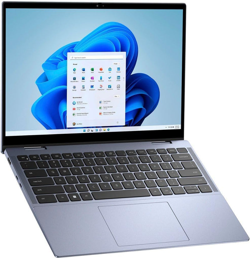 Dell Inspiron 14 7435 Lavender Blue 2in1 x360 Convertible 14" IPS Full HD+ Webcam AMD Ryzen 5 7530 Upto 4.5GHz 10Cores  8Gb Memory 512Gb ssd Storage  Radeon™ Graphics Fingerprint Reader Backlit Keyboard
