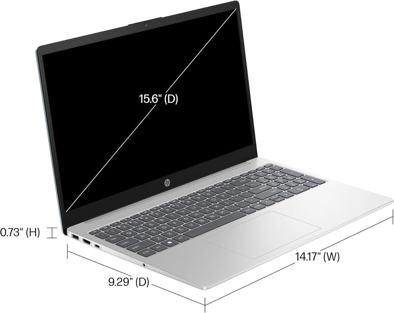 HP 2024 Newest 15.6" FHD Business Laptop, Quad-Core AMD Ryzen 5 7520U Up to 4.3GHz (Beats i7-1180G7), 16GB RAM, 512GB SSD, Webcam, Radeon Graphics, Wi-Fi 6, Fast Charge, Win 11