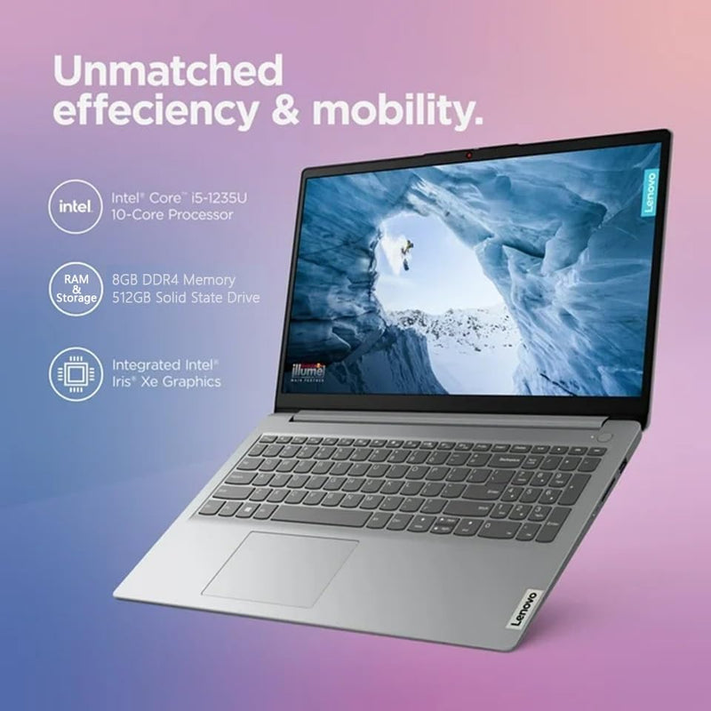 Lenovo Newest IdeaPad 3 Laptop, 14 Inch FHD Display, Intel Core i5-1135G7, 8GB RAM, 512GB SSD, Intel Iris X Graphics, Wi-Fi 6, Bluetooth 5.0, Windows 11 Home