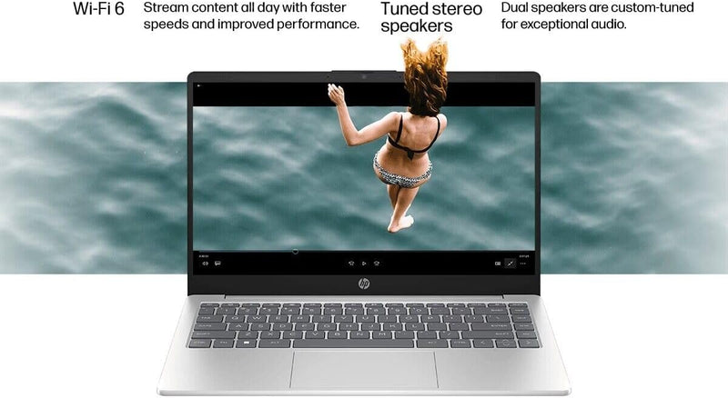 HP 2023 14 inch FHD Laptop, Anti-Glare IPS Display, 13th Gen Intel i7-1355U Processor, 16GB RAM 512GB PCIe SSD, Backlit Keyboard, True Vision HD Webcam, WiFi 6, Bluetooth, Windows 11 Home, Silver