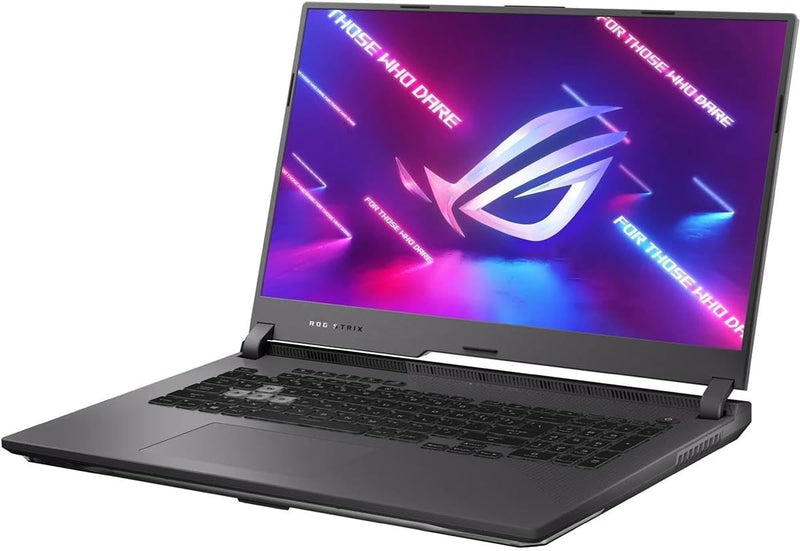 ASUS ROG Strix G17 (2022) Gaming Laptop, 17.3” 144Hz IPS FHD Display, NVIDIA GeForce RTX 3050 GPU, AMD Ryzen 7 6800H Processor, 16GB DDR5 RAM, 512GB SSD, RGB Keyboard, Windows 11, G713RC-RS73