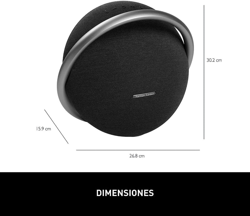 Harman Kardon Onyx Studio 7 Bluetooth Wireless Portable Speaker - 8 Hours Music Play time - Black