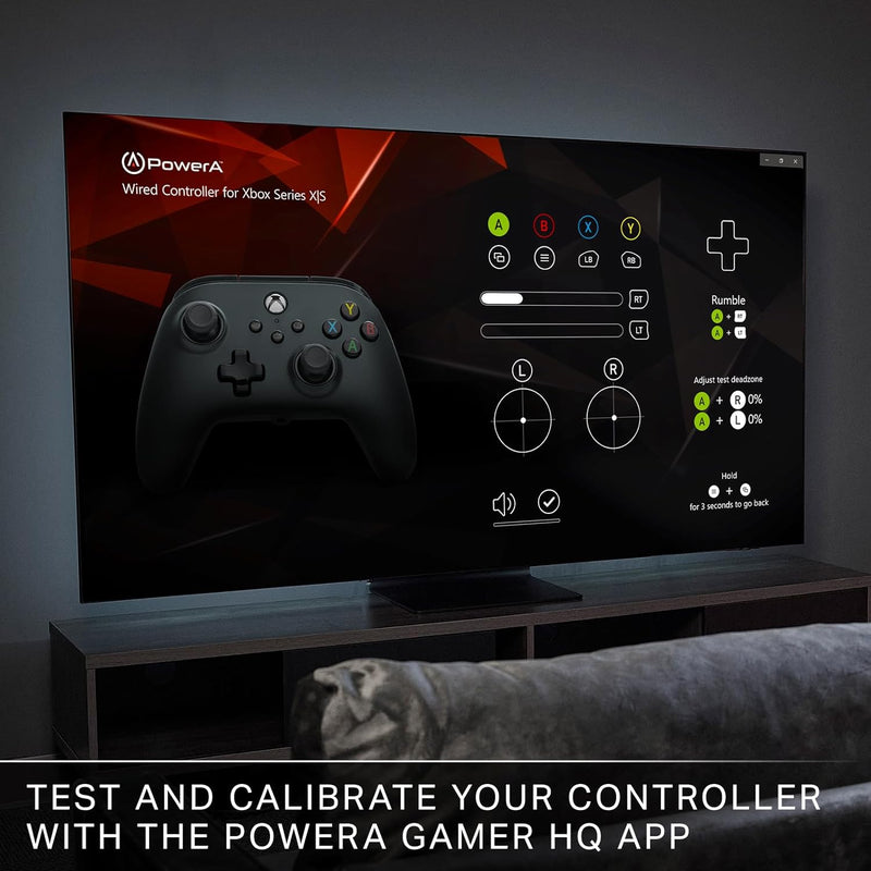 PowerA Wired Controller For Xbox Series X|S - Black, Gamepad, Video Game Controller Works with Xbox One