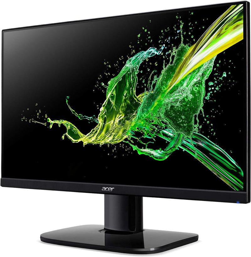 Acer KB272 Hbi 27" Full HD (1920 x 1080) Zero-Frame Gaming Office Monitor | AMD FreeSync Technology | 100Hz | 1ms (VRB) | Low Blue Light | Tilt | HDMI & VGA Ports