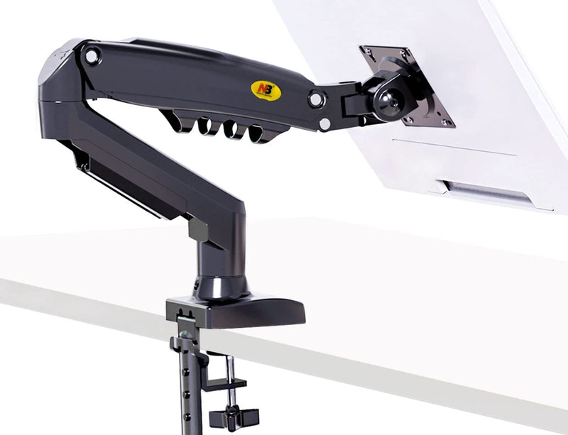 NB North Bayou Monitor Desk Mount Stand Full Motion Swivel Monitor Arm with Gas Spring for 17-30''Monitors