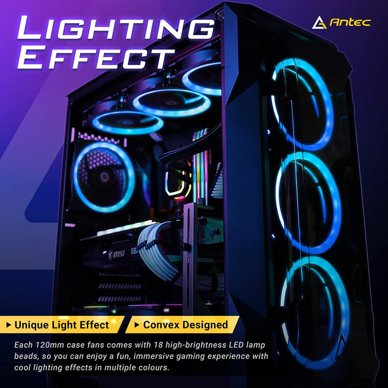 Antec RGB Fans, 120mm Case Fan,