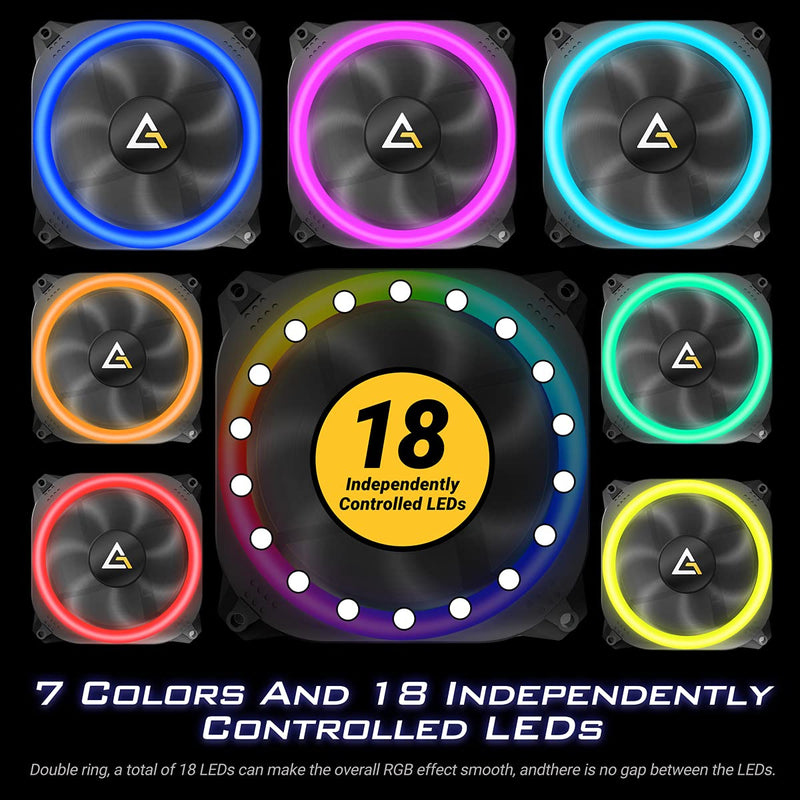 Antec RGB Fans, 120mm Case Fan,