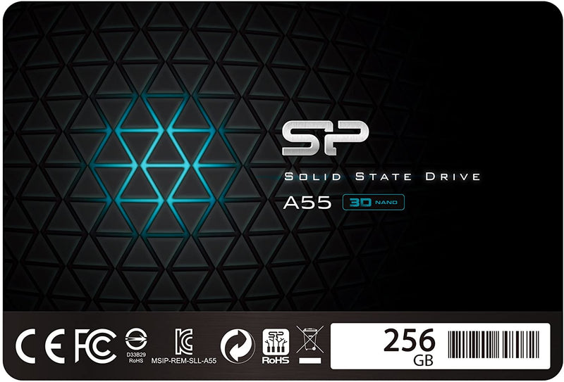 SILICON POWER 256GB SSD SATA III 2.5" 7mm (0.28")